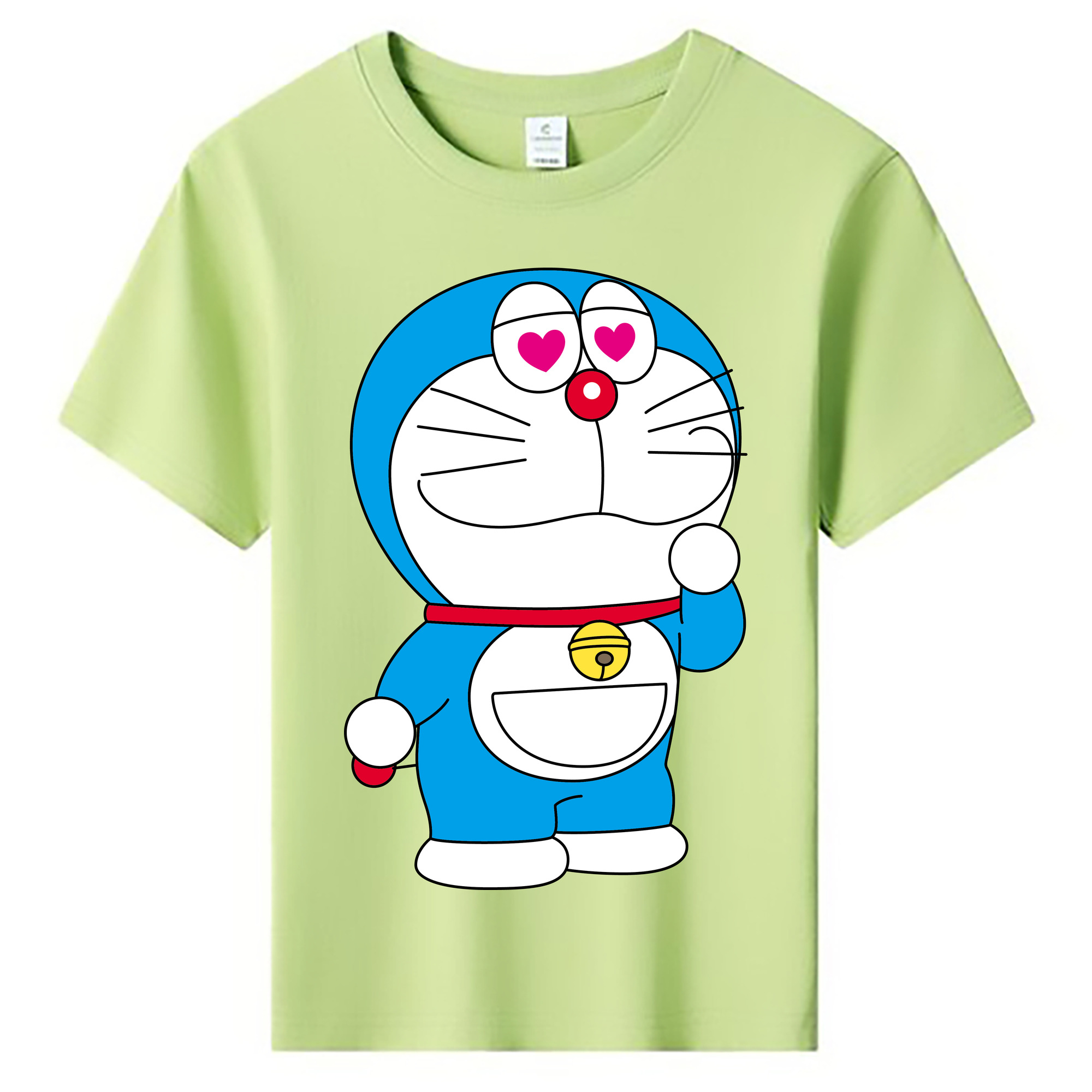 （画像用） ドラえもん Doraemon 綿100％キッズTシャツ（フロントプリント）